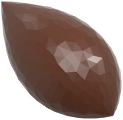Chocolate World Matrita Policarbonat Quenelle Diamant 18 Praline Ciocolata 4.55 x 2.5 x H 1.25 cm, 7.5 g (CW12063)