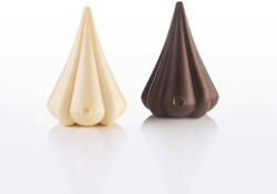 Pavoni Brad Craciun Fluent 3D O 14 x H 20 cm, Set Matrite Plastic 2 Subiecte Ciocolata (KT207)