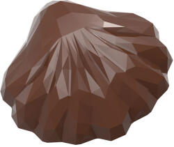 Chocolate World Matrita Policarbonat Scoica Diamant 2 Forme Ciocolata 11.6 x 10.95 x H 3 cm, 210 g (CW12072)