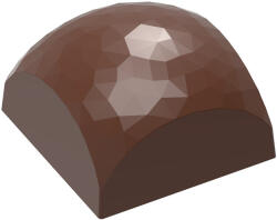 Chocolate World Matrita Policarbonat Patrat Diamant 24 Praline Ciocolata 2.55 x 2.55 x H 1.5 cm, 9.5 g (CW12062) Forma prajituri si ustensile pentru gatit