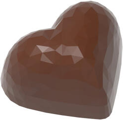Chocolate World Matrita Policarbonat Inima Diamant 21 Praline Ciocolata 3.6 x 2.95 x H 1.9 cm, 13 g (CW1913)