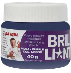 La Pavoni Colorant Alimentar Pudra Liposolubil Lila fara E171, 40 g (M08SB)
