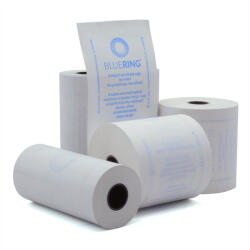 Bluering Hőpapír 110 mm széles 28fm hosszú, cséve 12mm, 5 tekercs/csomag, BPA mentes ( 110/50 ) Bluering® nyomatlan - iroszer24