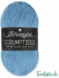 Scheepjes Scrumptious 335 Raspberry Rock Candy - kék akril fonal