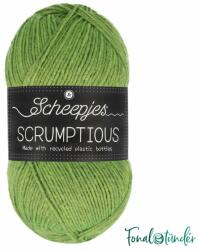 Scheepjes Scrumptious 326 Matcha Chiffon Cake - zöld akril fonal