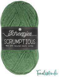 Scheepjes Scrumptious 344 Pistachio Mafroukeh - sötétzöld akril fonal