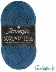Scheepjes Scrumptious 374 Blueberry Basil Galette - kék akril fonal