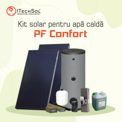 HEWALEX Pachet solar (kit) complet apă caldă menajeră pentru 4-6 persoane (PF Confort) (KitPFConfort)