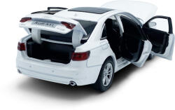 TAYUMO Audi A4L (B9) 2016 White cu led-uri, sunete, suspensii si vireaza rotile1/43 (20813)