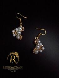 Radi handmade Обици с бели перли (473 Рћ)