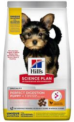 Hill's SP Canine Puppy Small & Mini Perfect Digestion hrana uscata caini juniori digestie 1.5 kg