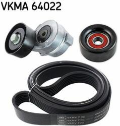 SKF Set curea transmisie cu caneluri SKF VKMA 64022 (VKMA 64022) - automobilus