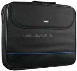 NATEC NTO-0335 Laptop Bag IMPALA Black-Blue 15.6inch stiff shock absorbing frame (NTO-0335) (NTO-0335)