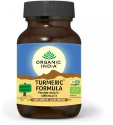 Organic India - Turmeric Bio Formula 60 capsule vegetale Organic India - hiris