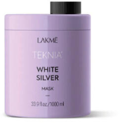 Lakmé Masca neutralizare tonuri calde pentru par blond Teknia White Silver 1000ml (8429421440219)