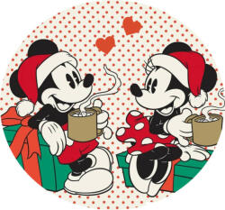Disney Mickey Gift Karácsony formapárna, díszpárna 31x31 cm (AYM989225)