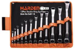 Harden Set de 12 Chei Duble Inelare Cotite - H11, Harden (ZH540110) Cheie tubulara