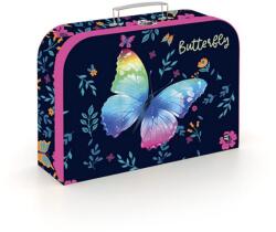 Karton PP - Bőrönd laminált 34 cm Butterfly