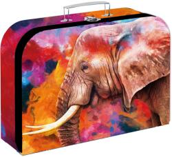 KARTON P+P - Bőrönd laminált 34 cm, Elefánt