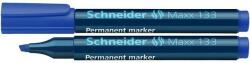 Schneider Permanent marker SCHNEIDER Maxx 133, varf tesit 1+4mm - albastru (S-113303) - officeclass