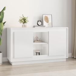 vidaXL Servantă, alb extralucios, 102x35x60 cm, lemn prelucrat (831879) Comoda