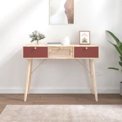 vidaXL Masă consolă cu sertare, 105x30x75 cm, lemn prelucrat (352162)