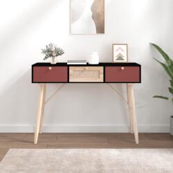 vidaXL Masă consolă cu sertare, 105x30x75 cm, lemn prelucrat (352161)