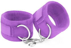 Crushious Dragoste Dura Catuse cu Velcro si Lant Extra de 40 cm Violet Versatile si Ajustabile
