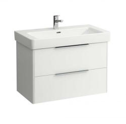 Laufen Base fényes fehér alsószekrény 80, 9x51, 5x43, 8 cm kettő fiókkal H4023921102611 (H4023921102611)