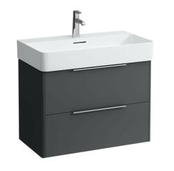 Laufen Base matt antracitszürke alsószekrény 73, 3x51, 5x39, 1 cm kettő fiókkal H4023521102661 (H4023521102661)