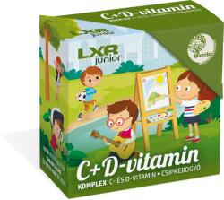 LXR Junior C + D-vitamin Komplex rágótabletta 60 db