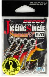 Decoy Carlige DECOY JS-1 Jigging Single Seargent N Nr. 5/0, 4 buc/plic (808238)