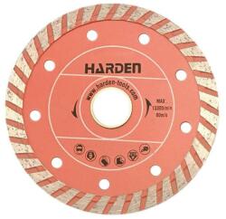 HARDEN Disc Diamantat Turbo, pentru Polizat, Taiere Umeda, Industrial, Harden, 115 mm, 22.2 mm (ZH611320)