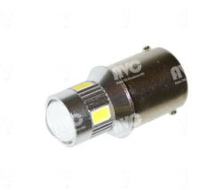 AVC LED 10-30V 5W helyére BA15s 6 LED Piros (33471)