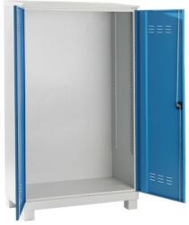  Felfogótálcás szekrény kültéri tároláshoz, üres szekrényház, 2100 x 1200 x 600 mm (01_483870_szekreny)
