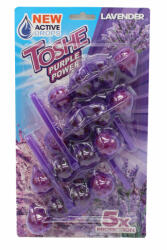 WC illatosító - Toshe Purple Power 4x55g Lavender
