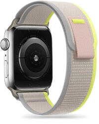 Utángyártott Apple Watch szíj (38/40/41/42mm(Series 10) Terep pánt bézs (OS-0412)