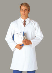 Portwest 2202 Férfi élelmiszeripari köpeny, 1 zsebbel fehér (2202WHRXXL)