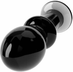 Orion Glass Romance 2 - Dop anal, negru, 12.2 cm
