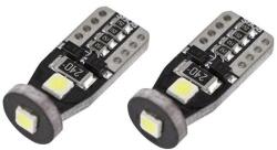 LEDtech W5W T10 LED CANBUS izzó égő Jégfehér - Hideg fehér 6000K 2db-os készlet✔️ (t10led)