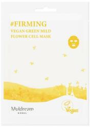Muldream Mască din țesătură pentru față - Muldream Vegan Green Mild Flower Cell Mask 25 ml