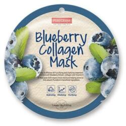Purederm Mască de colagen cu afine - Purederm Blueberry Collagen Mask 18 g