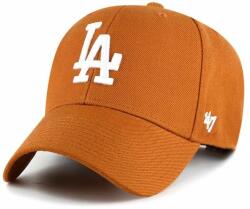 47 brand sapka gyapjúkeverékből MLB Los Angeles Dodgers narancssárga, nyomott mintás - narancssárga Univerzális méret