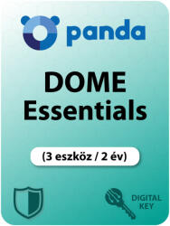 Panda Dome Essential (3 eszköz / 2 év) (Elektronikus licenc) (C02YPDE0E03)