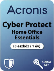 Acronis Cyber Protect Home Office Essentials (3 Device /1 Year) (ACPHOE3-1)