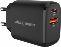 AlzaPower A100 Fast Charge 20W fekete (APW-CCA100B)