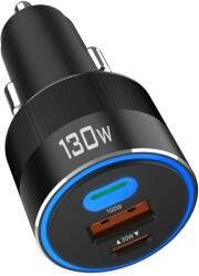Choetech 130 W Ultra Charge Three Ports Car Charger (TC0011)