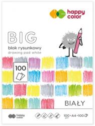 Happy Color Bloc de desen alb BIG, A4, 100g, 100 coli, Happy Color HA37102030-0B100