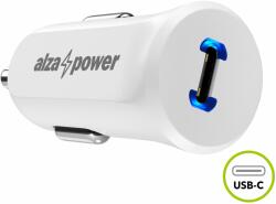 AlzaPower Car Charger P310 Power Delivery fehér (APW-CC1PD01PW)