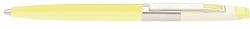 ICO Golyóstoll ICO 70 nyomógombos pasztell sárga tolltest 0, 8mm kék írásszín (9010011018) - tonerpiac